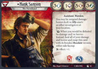 Arkham Deck Tech: Limited pool Hank Samson