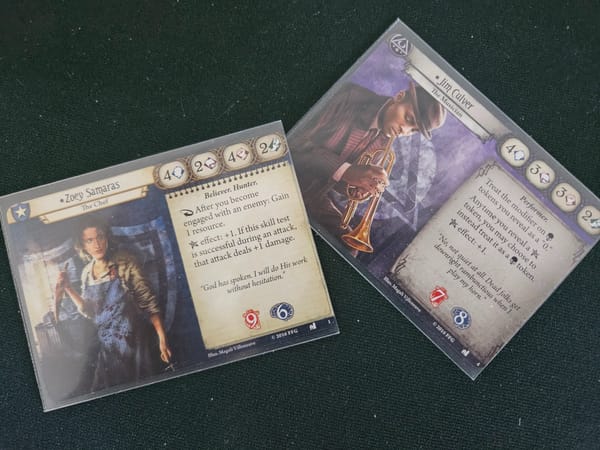 Arkham Chronicles S3E1: Dealing with a bad hand